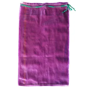 1 Bushel (50 lb) Purple Crawfish Mesh Bag - 21" x 35" Pack of 300