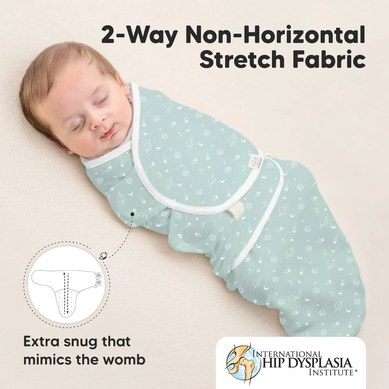 3-Pack Soothe Swaddle Wraps (Galaxy)