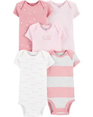 5 - Pack So Very Loved Bodysuits