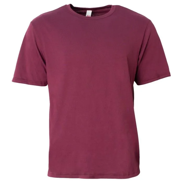 A4 Mens Softek Short Sleeve Tee