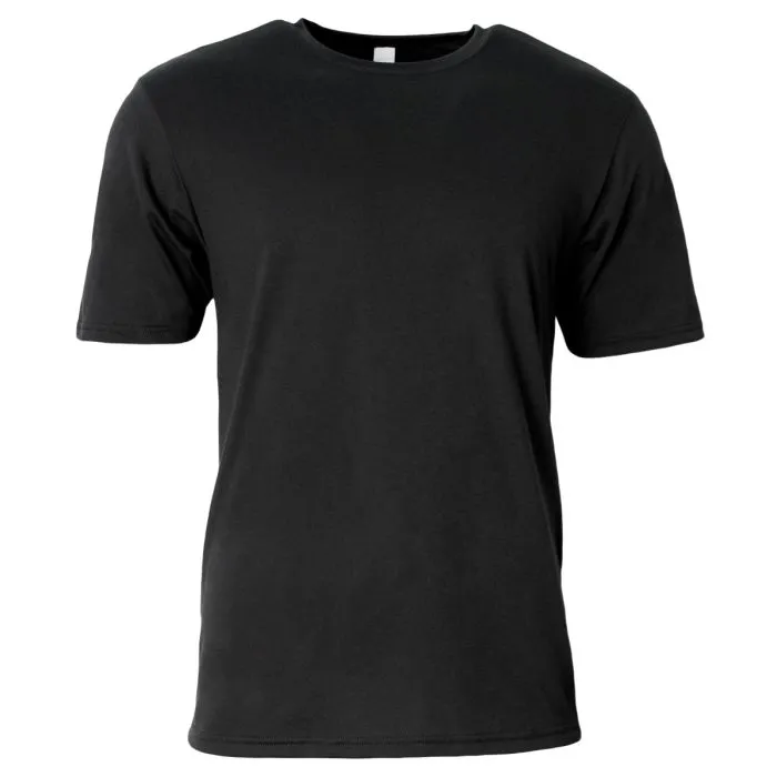 A4 Mens Softek Short Sleeve Tee