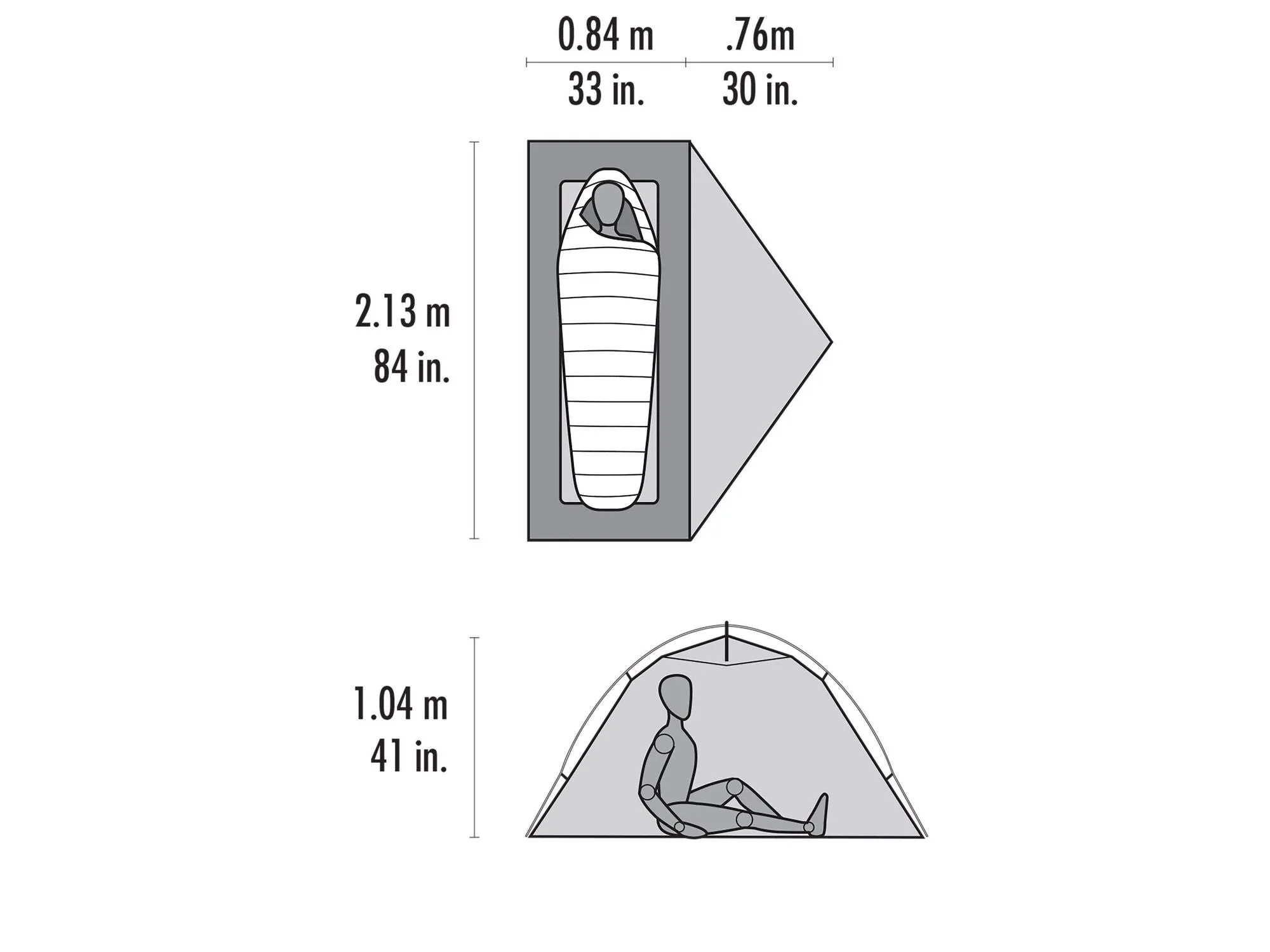 Access 2 Two-Person Four-Season Ski Touring Tent