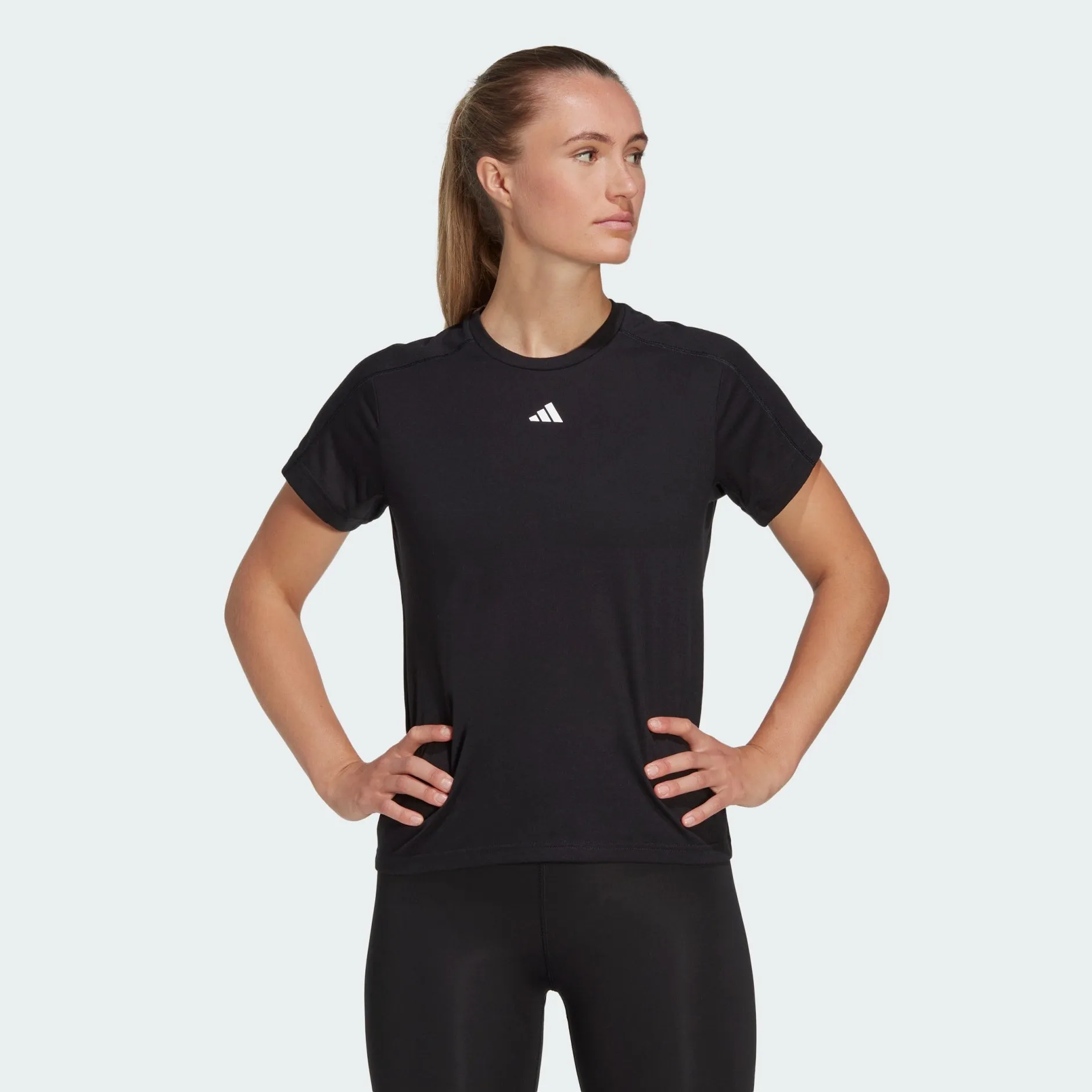 Adidas Aeroready Train Essentials Womens Crew Tee