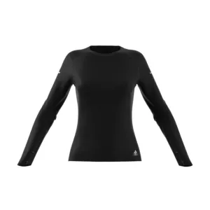 Adidas Women&#39;s Running Running Shirt Other Shirts Black DM3140