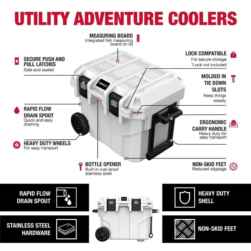 Avalanche Utility Adventure Coolers - 45L