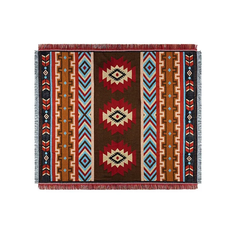 Aztec Blankets 4 Styles 5 Sizes You Choose Sofa Cover Camping Festivals Picnic Blanket Table Cloth Yoga Mat Pet Bed Beach Towel Boho Decor And So Many Other Uses!