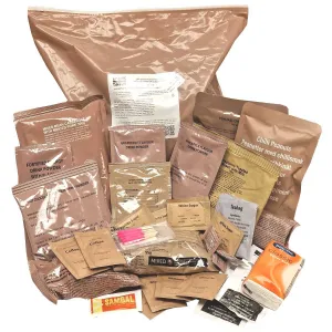 British Army 24 Hour General Purpose Ration Pack - Menu 10