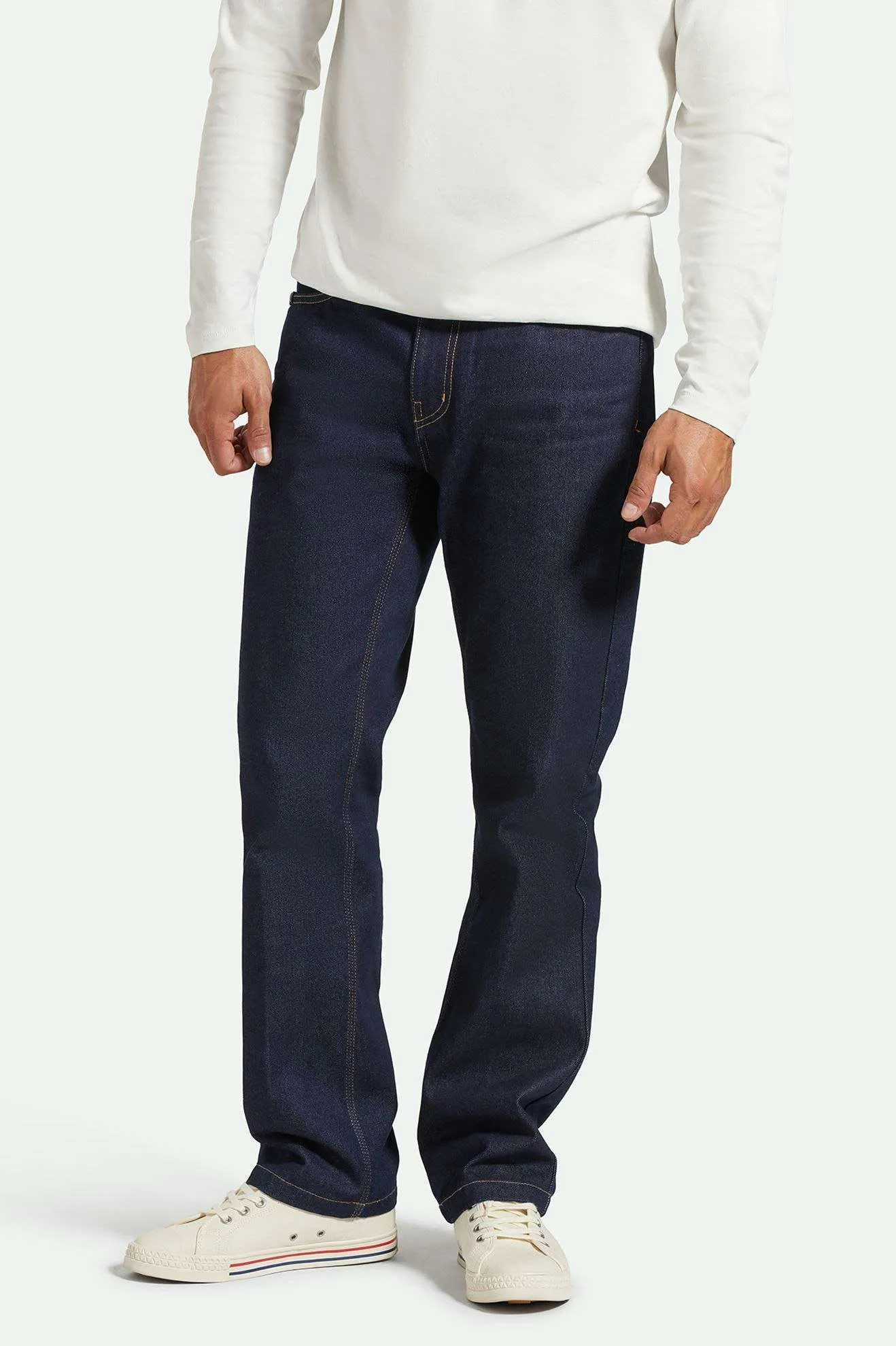 Builders 5-Pocket Stretch Pant - Rinse Denim