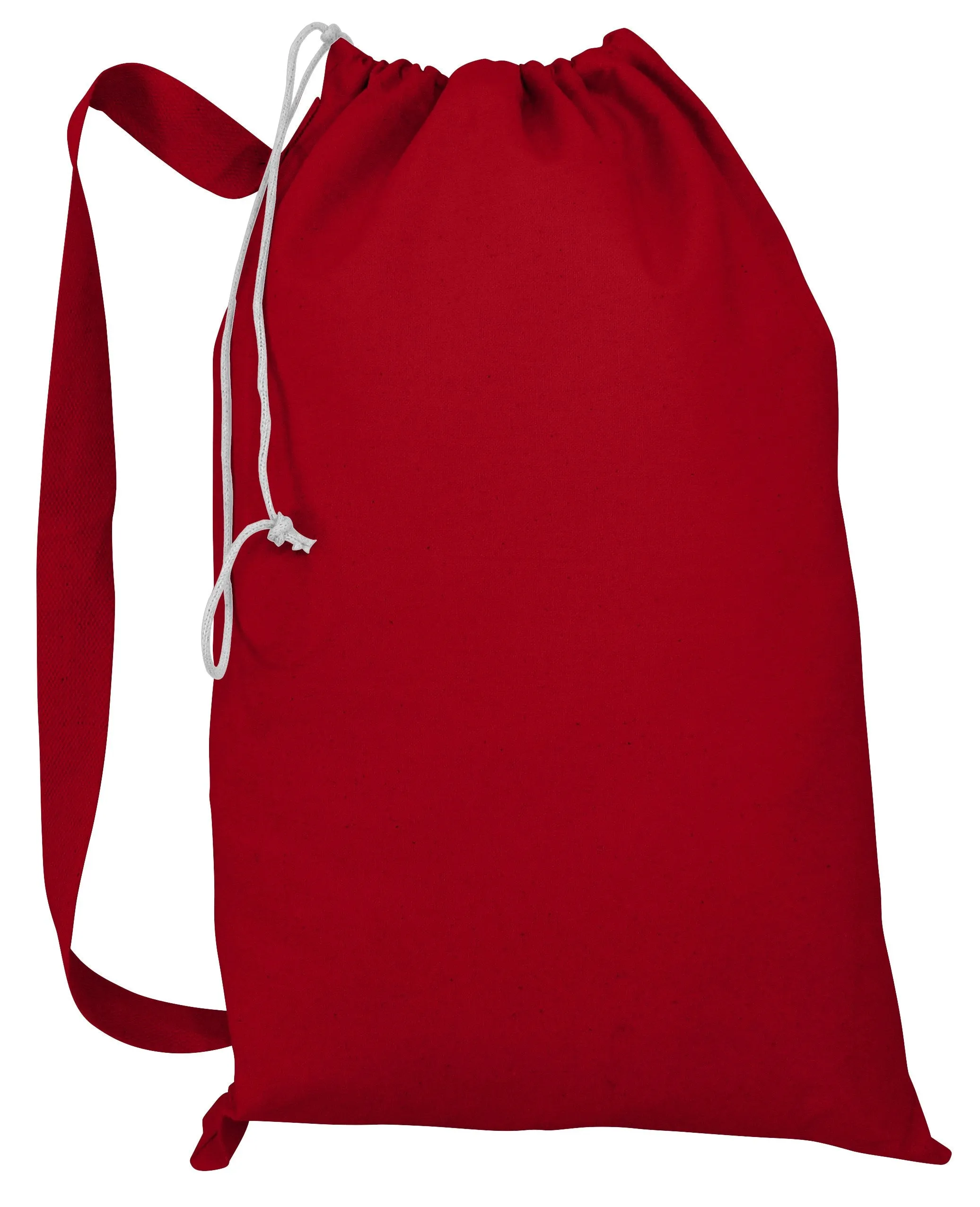 Bulk Heavy Canvas Santa Sacks Bags W/Shoulder Strap