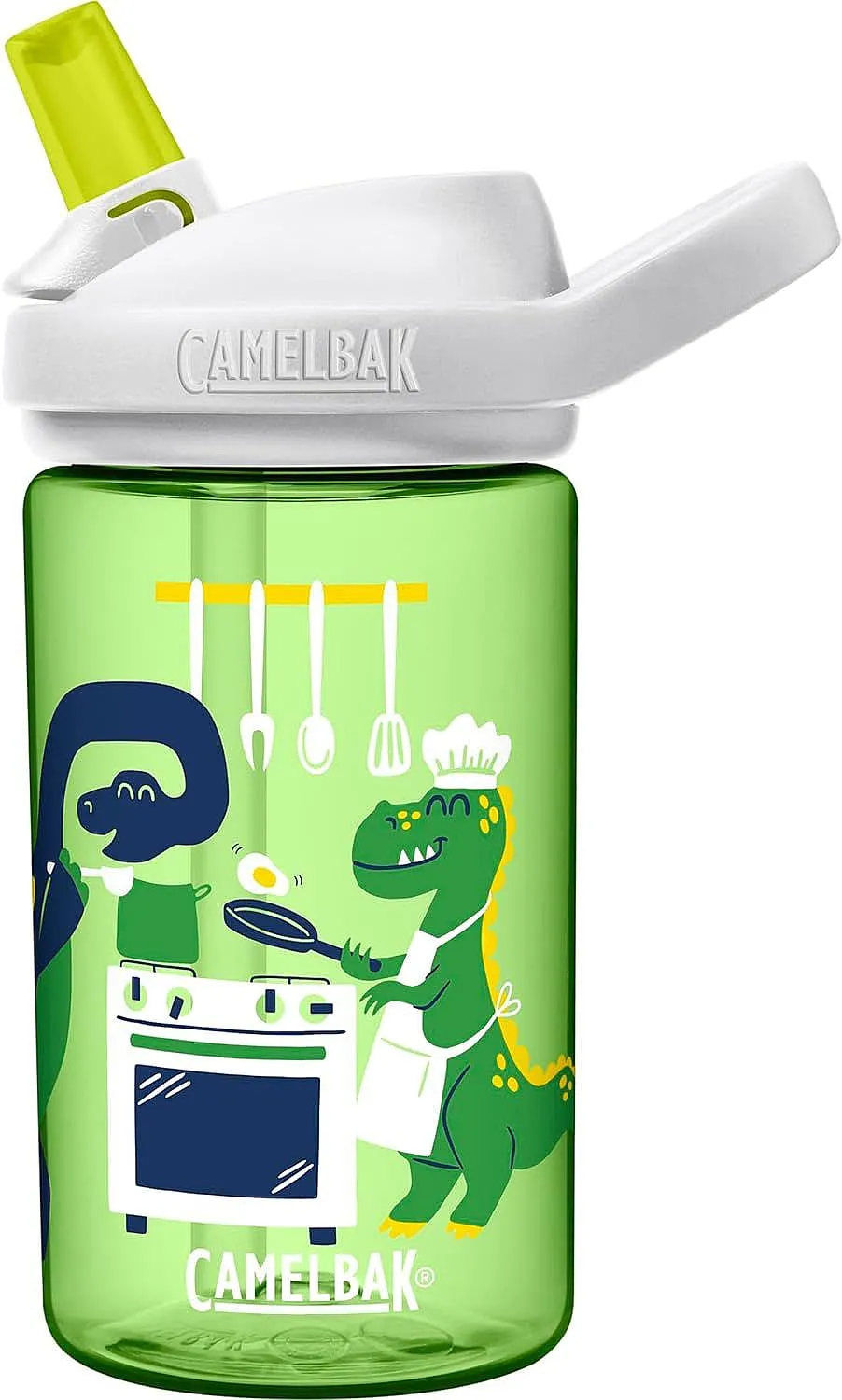 CamelBak Eddy  with Tritan™ Renew Kids Bottle - 0.4L- Chef Dino