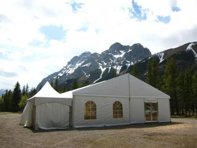 Clearspan Tent, 18M X 65M French Window