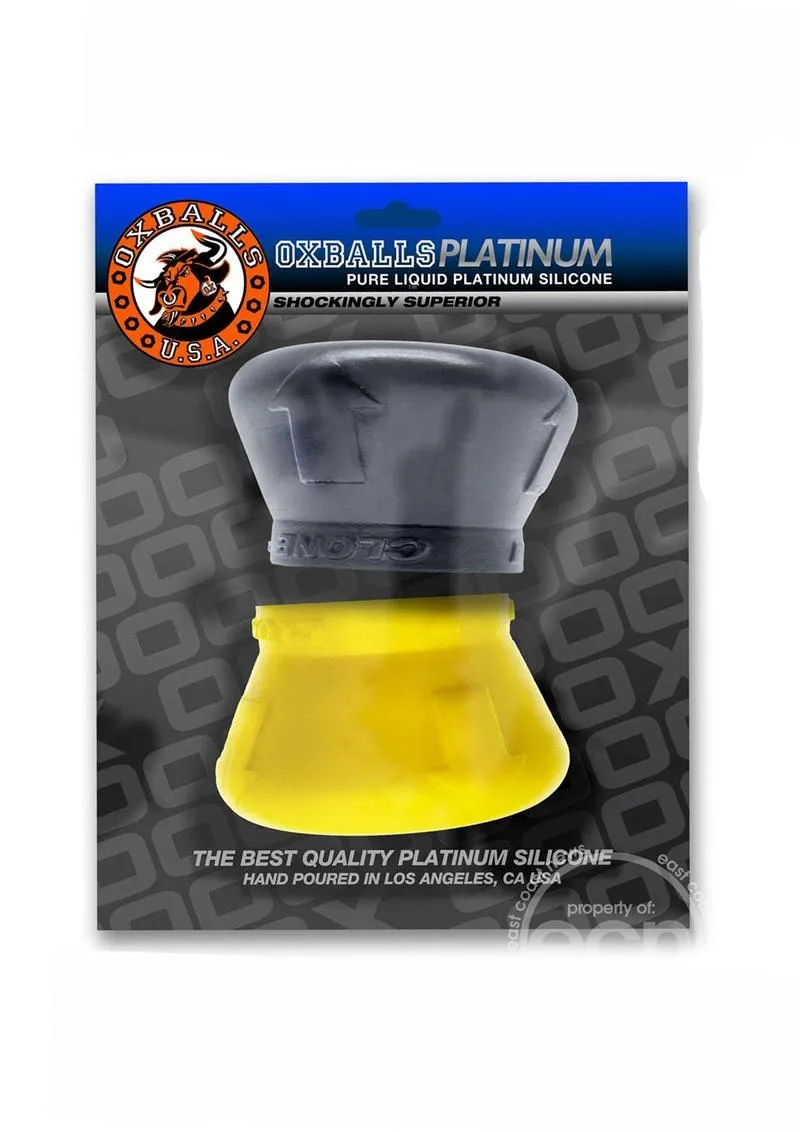 Clone Duo Silicone Ballstretcher (2 pack) - Yellow/Black