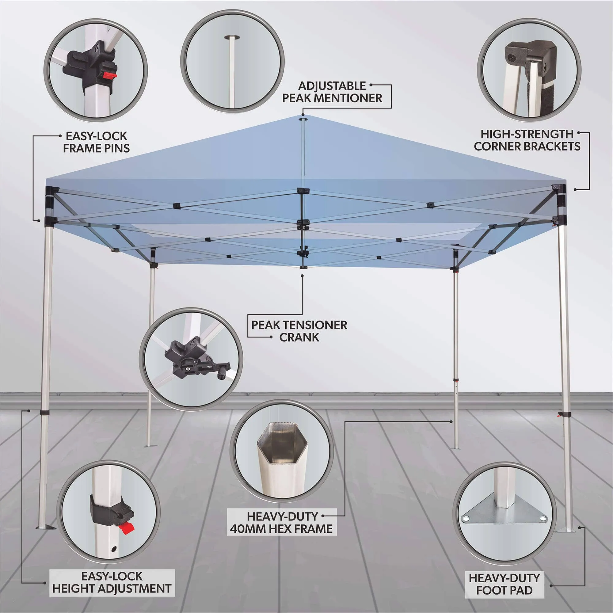 Custom Canopy Tent Builder