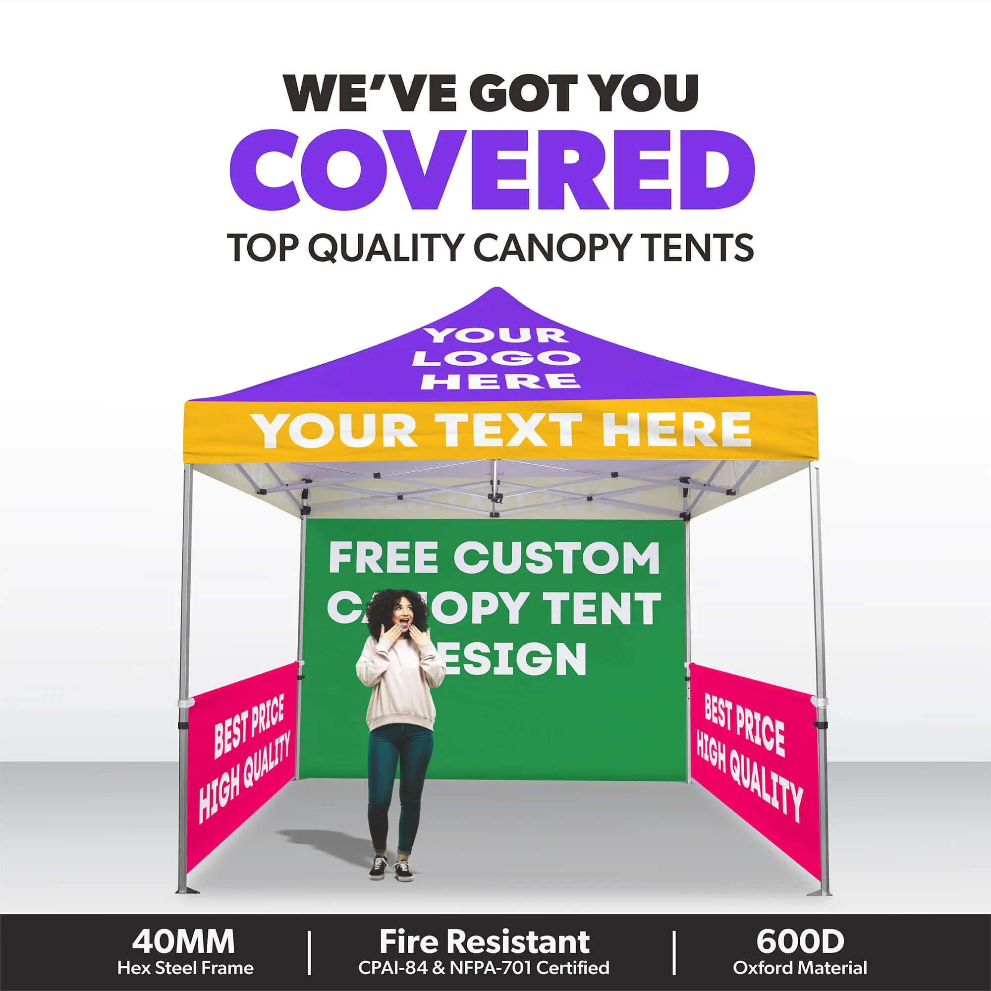 Custom Canopy Tent Builder