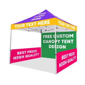 Custom Canopy Tent Builder