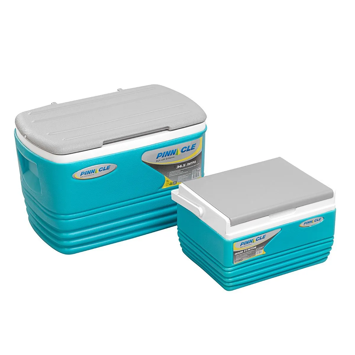 Eskimo Blue Ice Chests Outdoor Set | 37 qt & 12 qt | Camping Ice Coolers | CLEARANCE