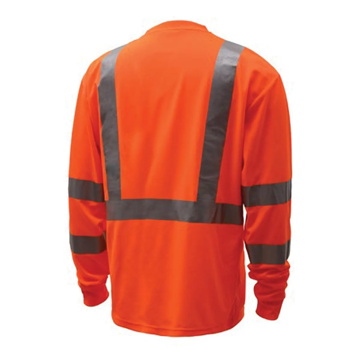 GSS Safety ANSI 3 Long Sleeve Hi-Vis T-Shirt with Black Bottom