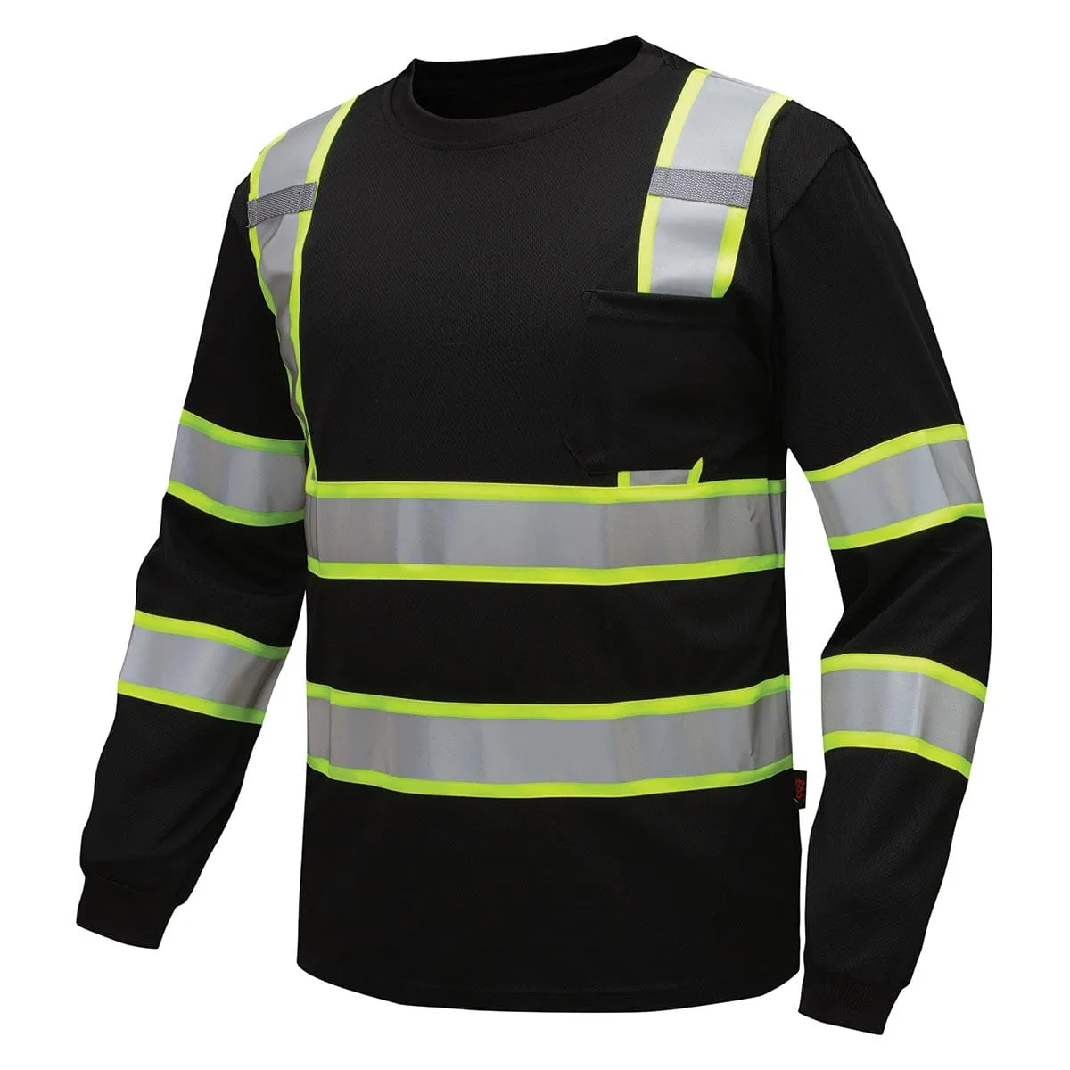 GSS Safety Enhanced Visibility Two Tone Long Sleeve T-Shirt