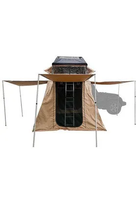 Guana Equipment Wanaka 64" Roof Top Tent with XL Annex