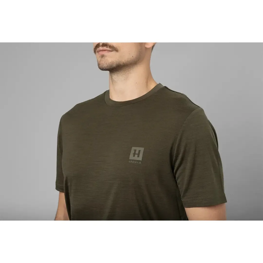 Harkila Base All Season S/S T-Shirt - Willow Green by Harkila