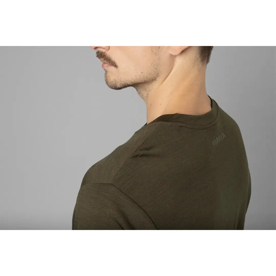 Harkila Base All Season S/S T-Shirt - Willow Green by Harkila