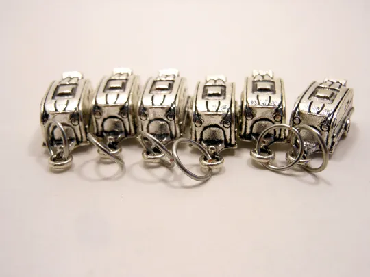 Hoh Rainforest: Set of 6 Camper Stitch Markers