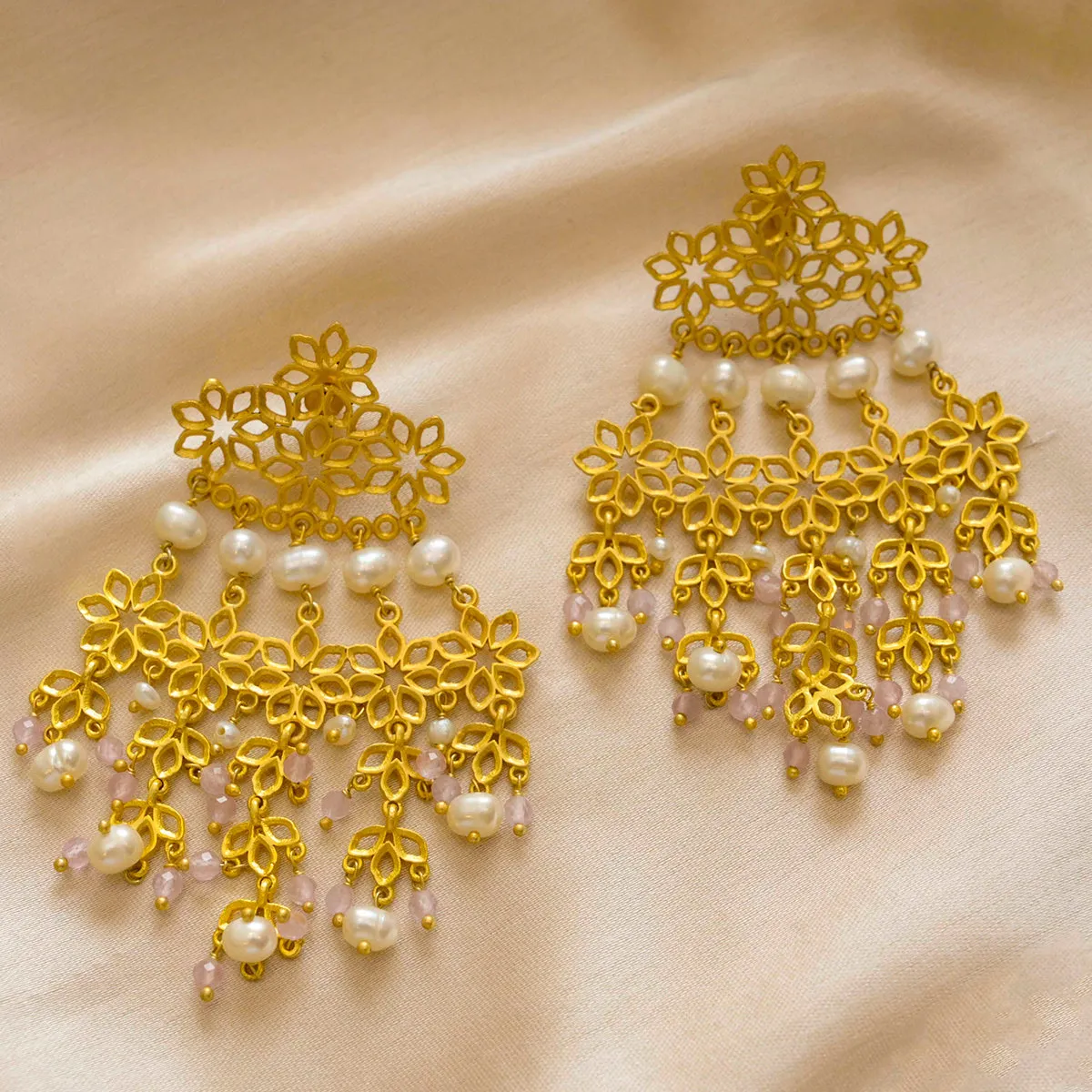 Jaipur Rose Earrings