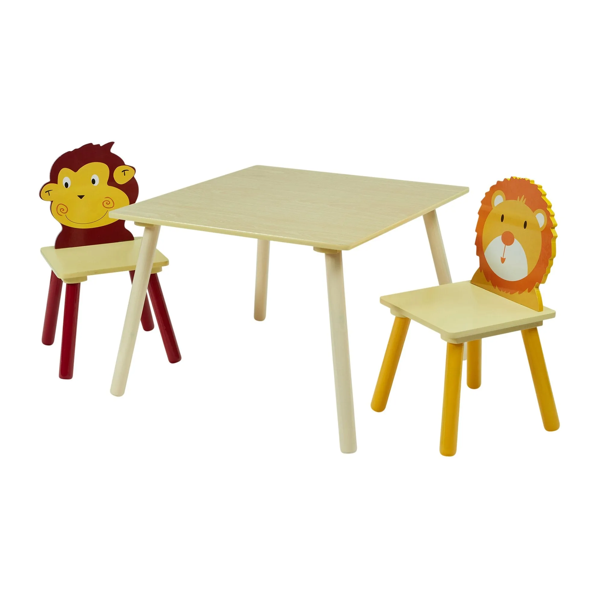 Jungle Table and Two Chairs Set