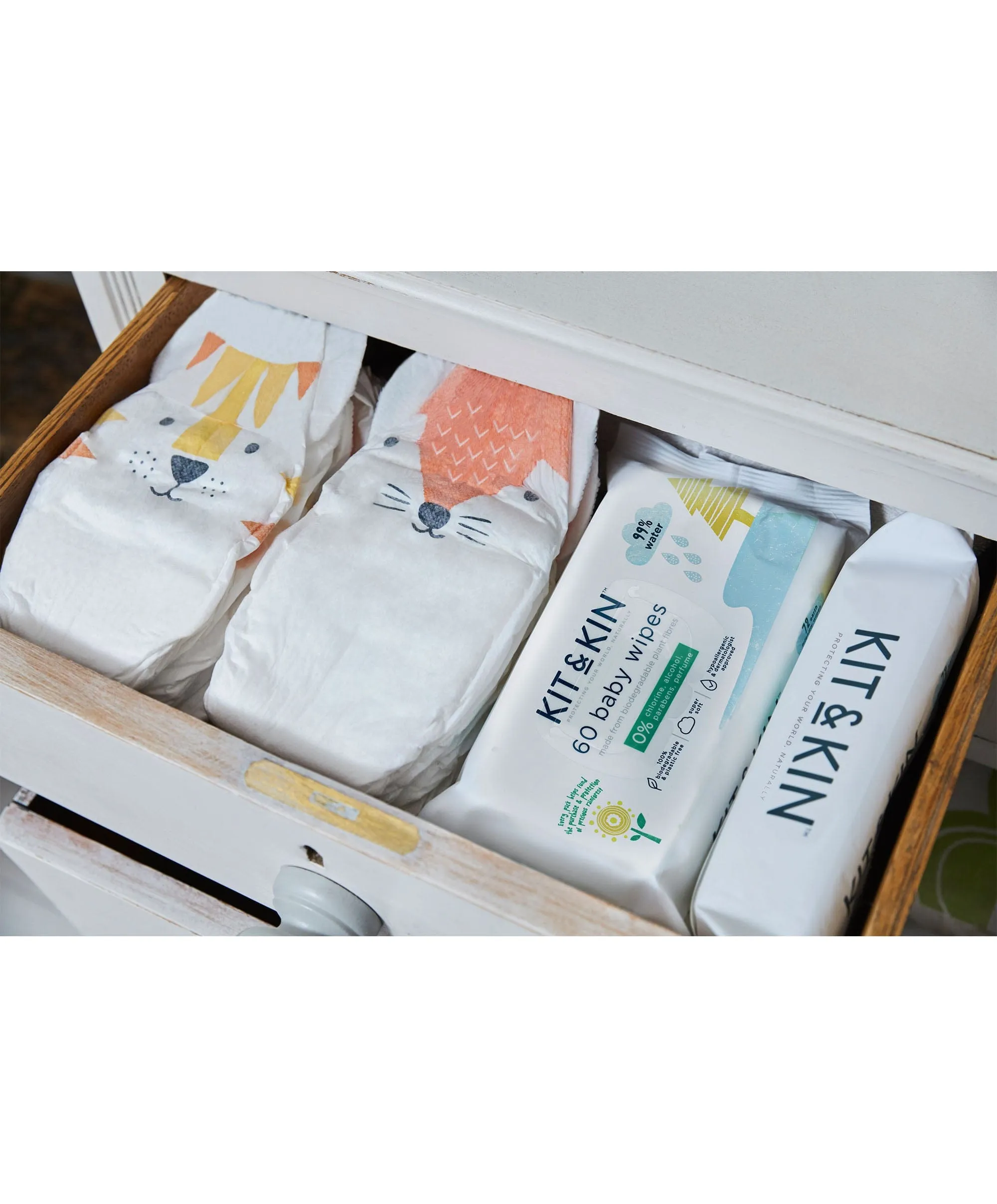 Kit & Kin Eco Nappies Essential Starter Pack - Size 2