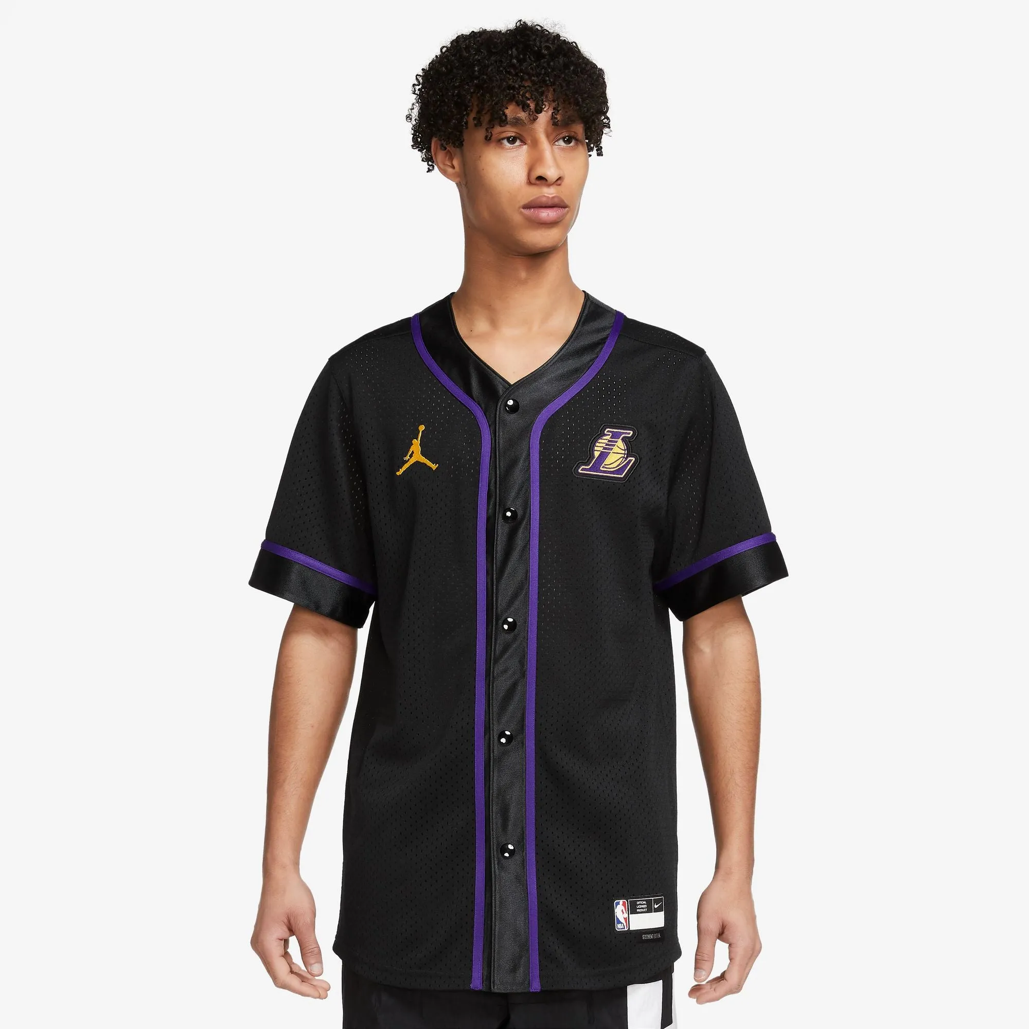 Los Angeles Lakers Statement Baseball Top