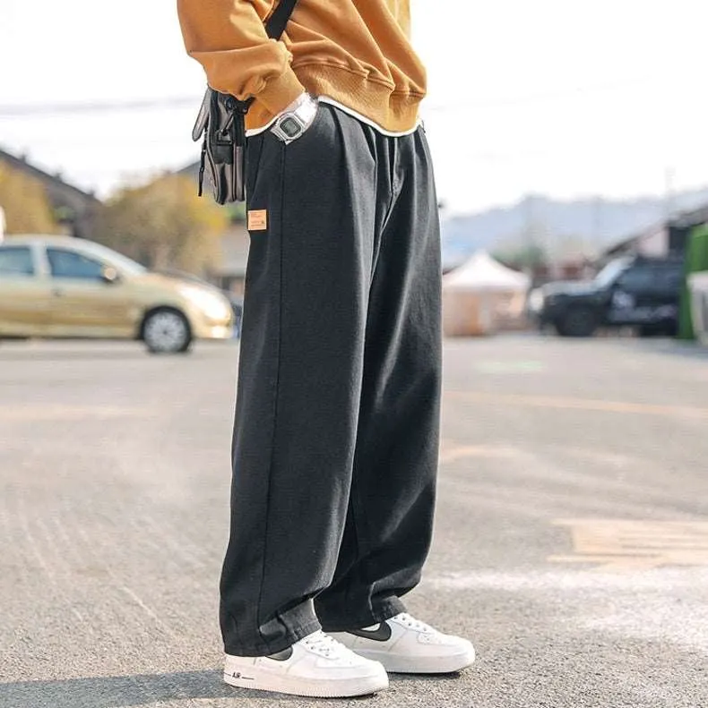 Men's Casual Straight Leg Cotton Pants