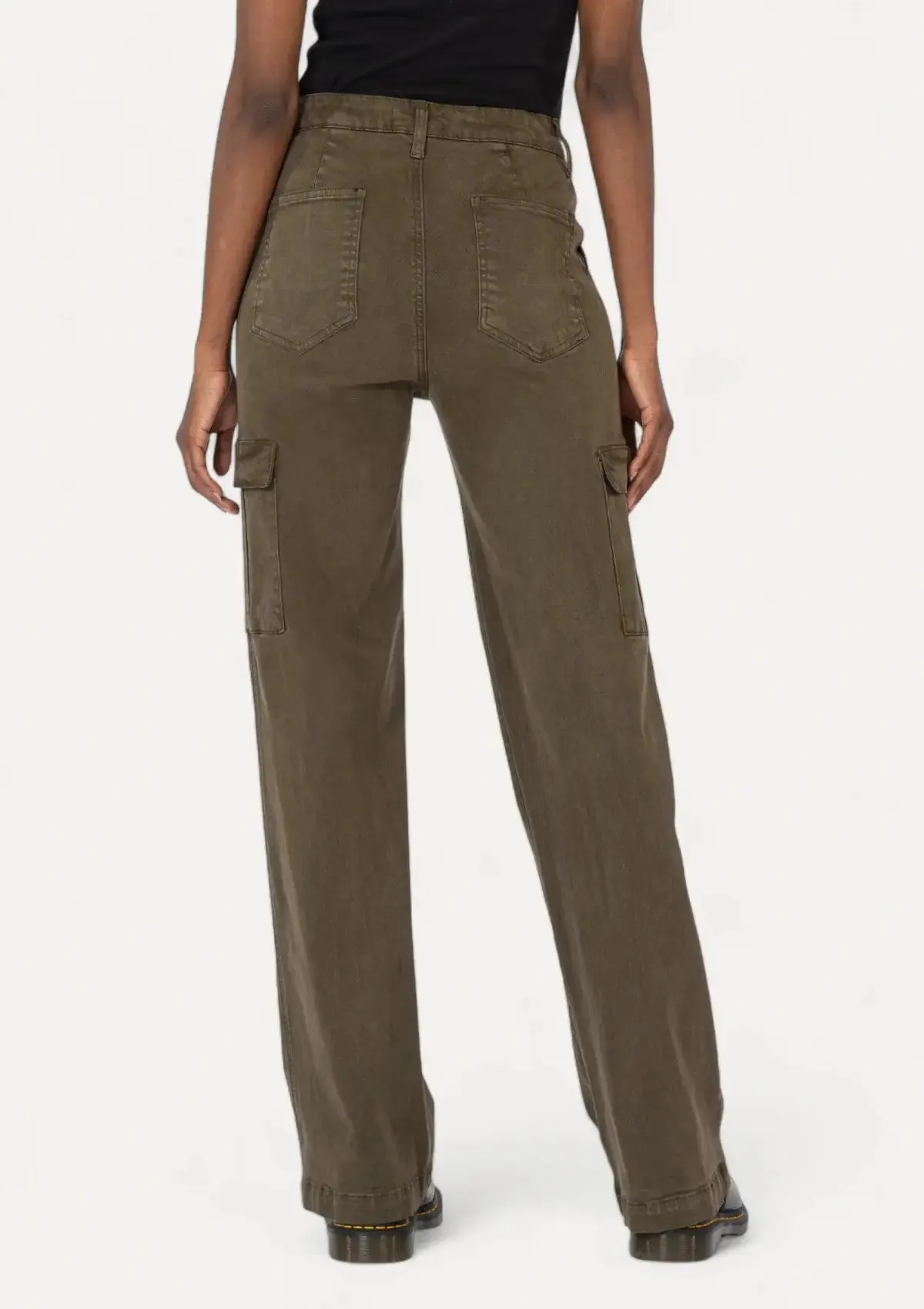 Miller High Rise Wide Leg Pant - Olive