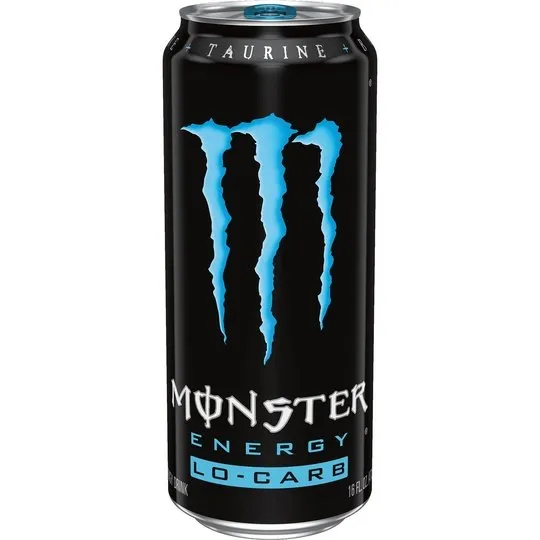 Monster Energy Lo-Carb, Energy Drink, 16 fl oz, 12 Pack