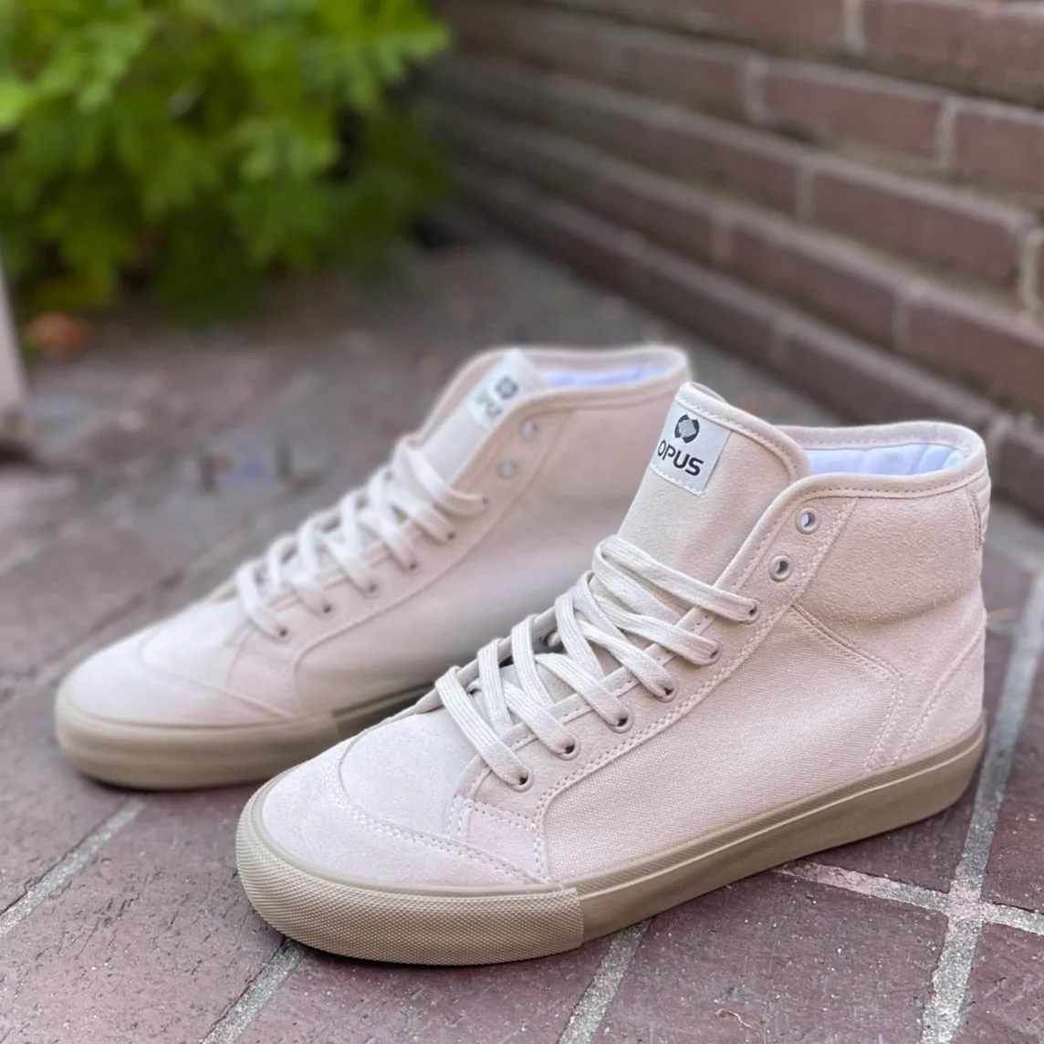 Opus Courtside High - Cream/Cream