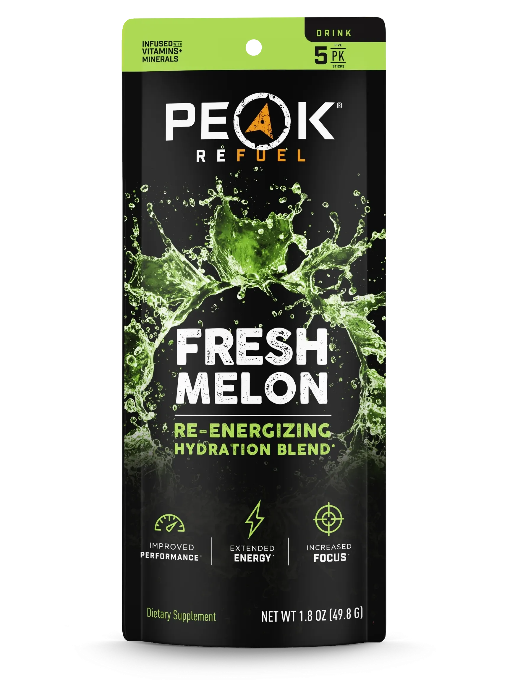 Peak Refuel Re-Energizing Drink Sticks