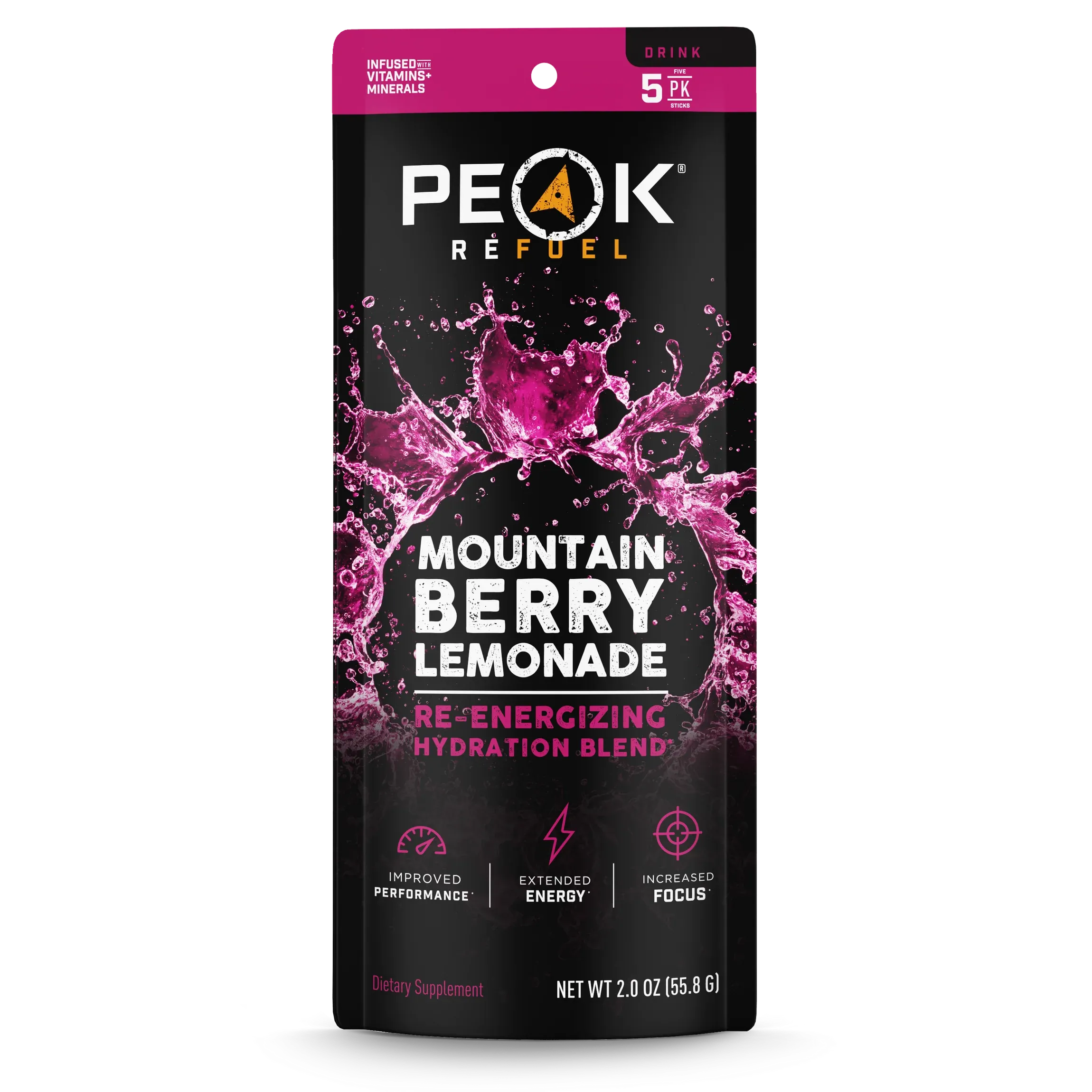 Peak Refuel Re-Energizing Drink Sticks