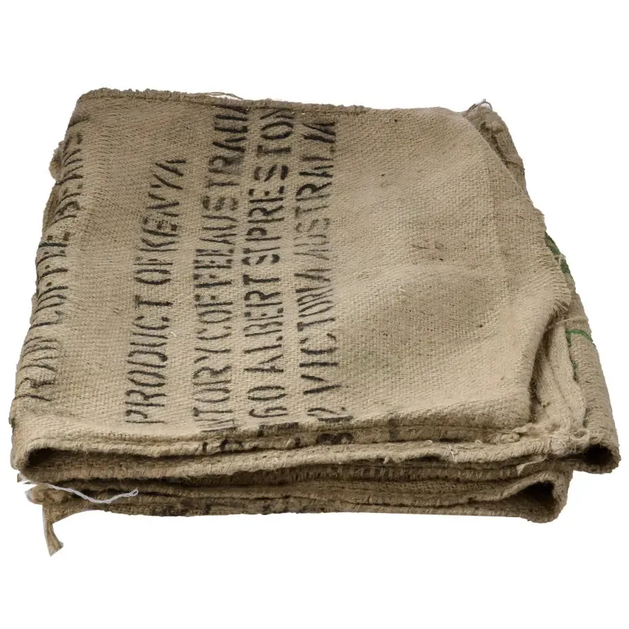 Repurposed Hessian Sack For Composting / Worm Farm – Pack Of 5