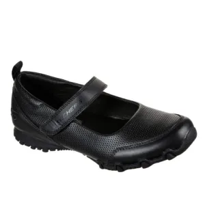 Skechers Kids Biker Always Perfect Black School Shoe