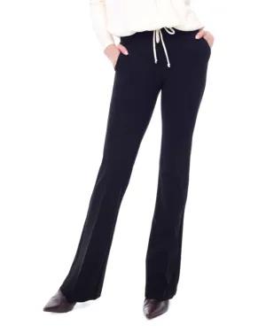 Solid Ponte Full Length Pants