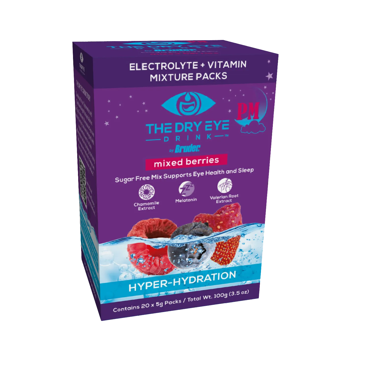 The Dry Eye Drink PM - Mixed Berries Flavor