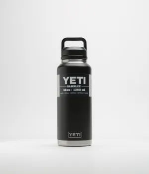 Yeti Chug Cap Rambler Bottle 46oz - Black